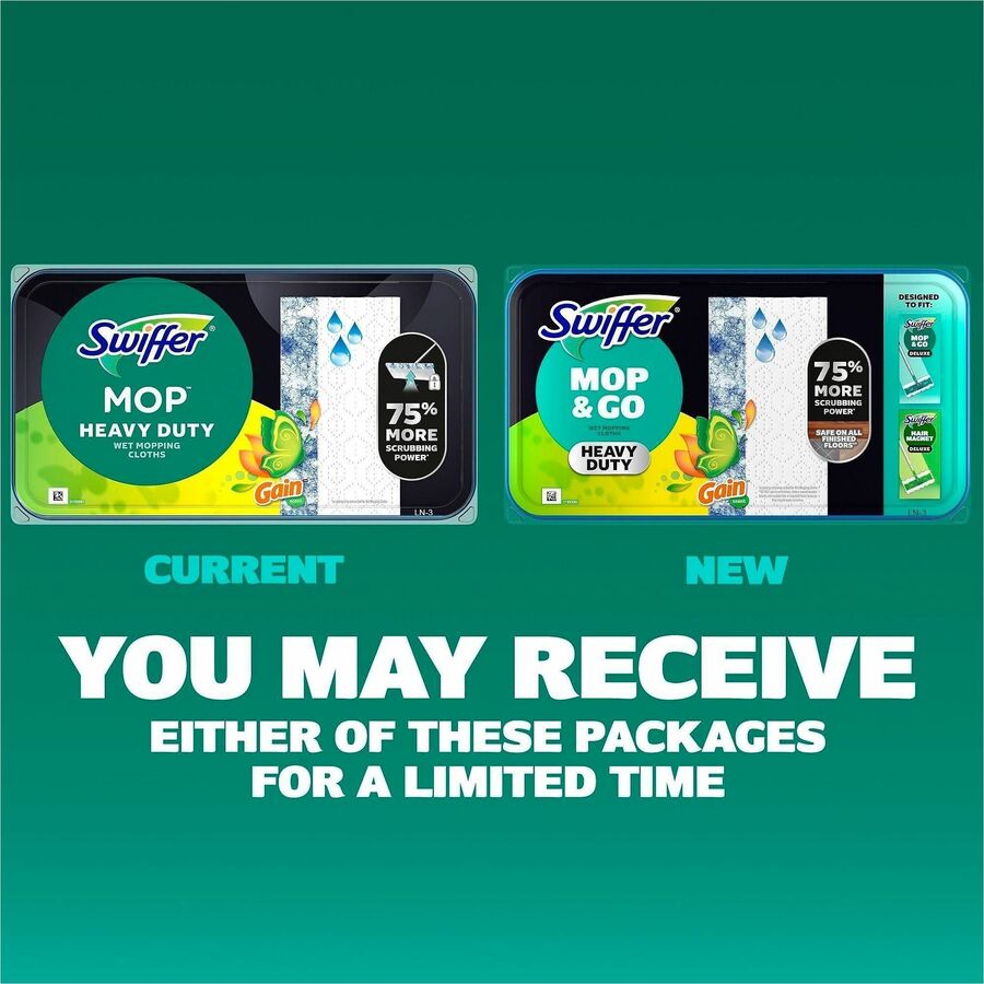 Swiffer Sweeper HvyDty Mop Cloths