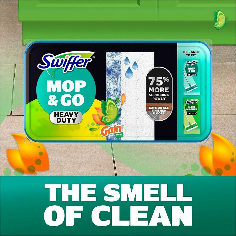 Swiffer Sweeper HvyDty Mop Cloths