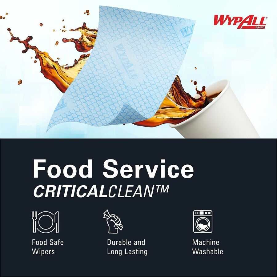 Wypall Critical Clean Foodservice Cloths
