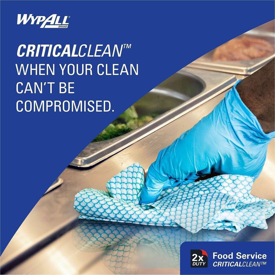 Wypall Critical Clean Foodservice Cloths