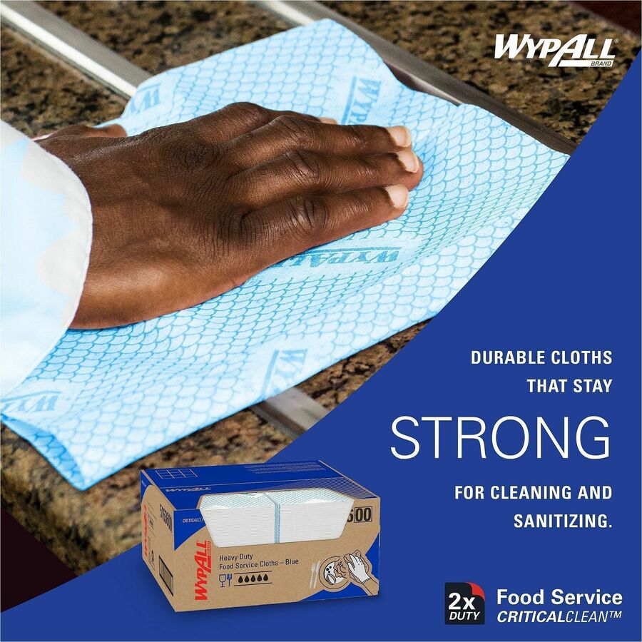Wypall Critical Clean Foodservice Cloths