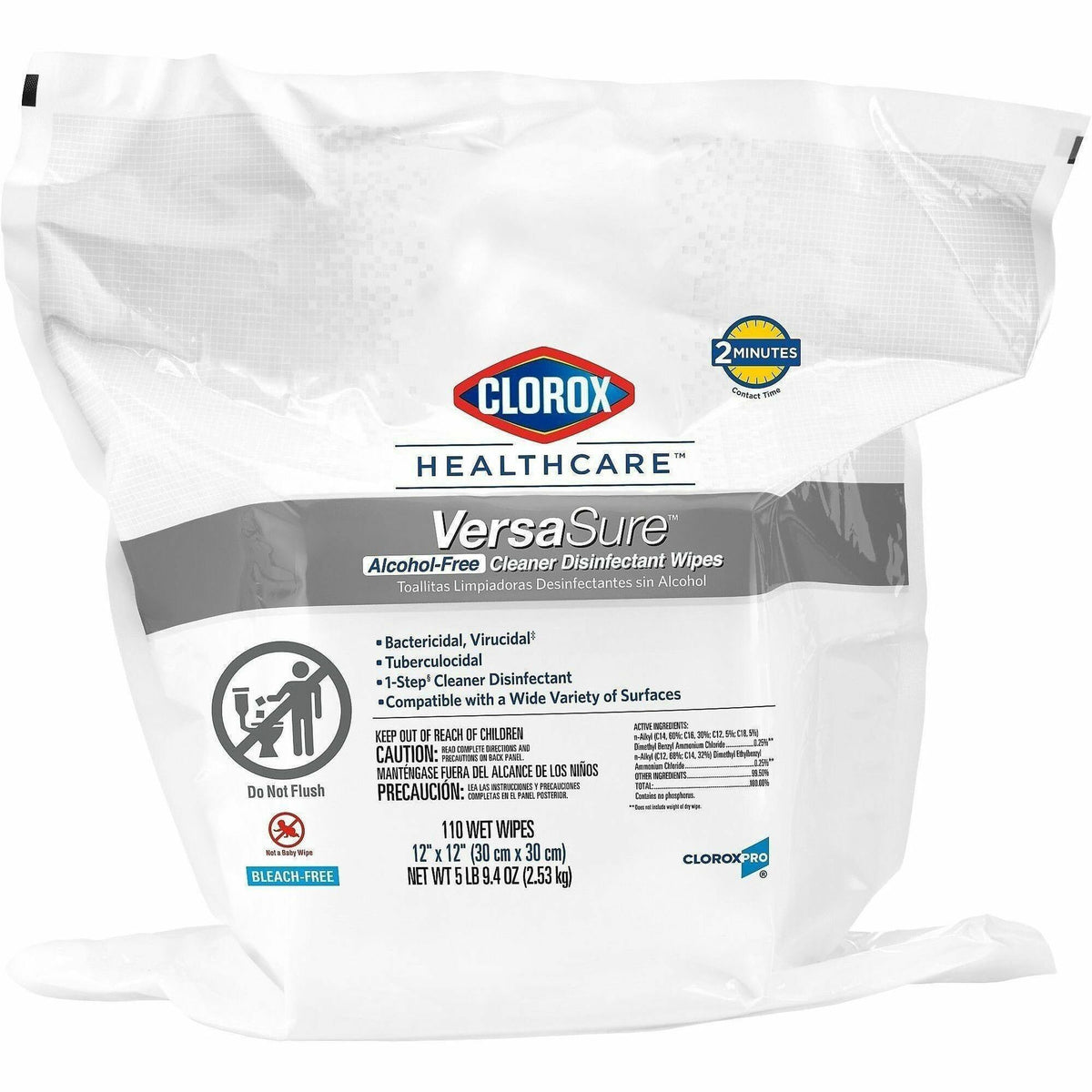 Clorox Healthcare VersaSure Disinfectant Wipes