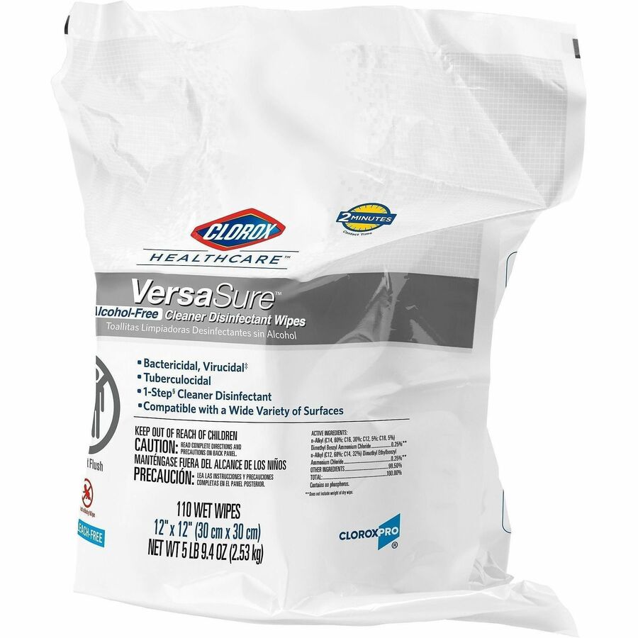 Clorox Healthcare VersaSure Disinfectant Wipes