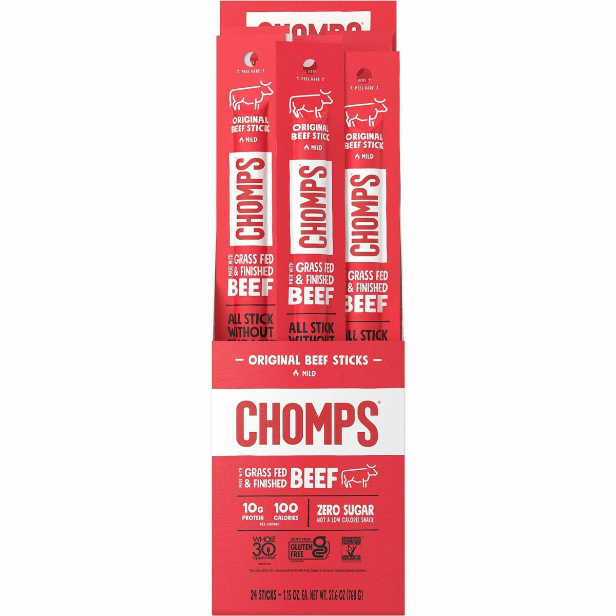 CHOMPS Original Beef Snack Sticks