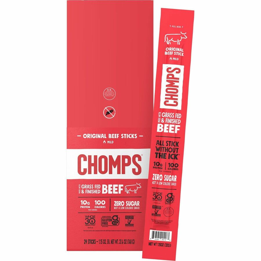 CHOMPS Original Beef Snack Sticks