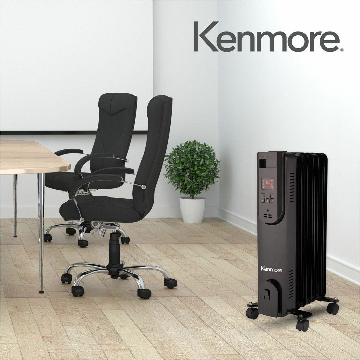 Kenmore 24" Oil-Filled Radiator Space Heater