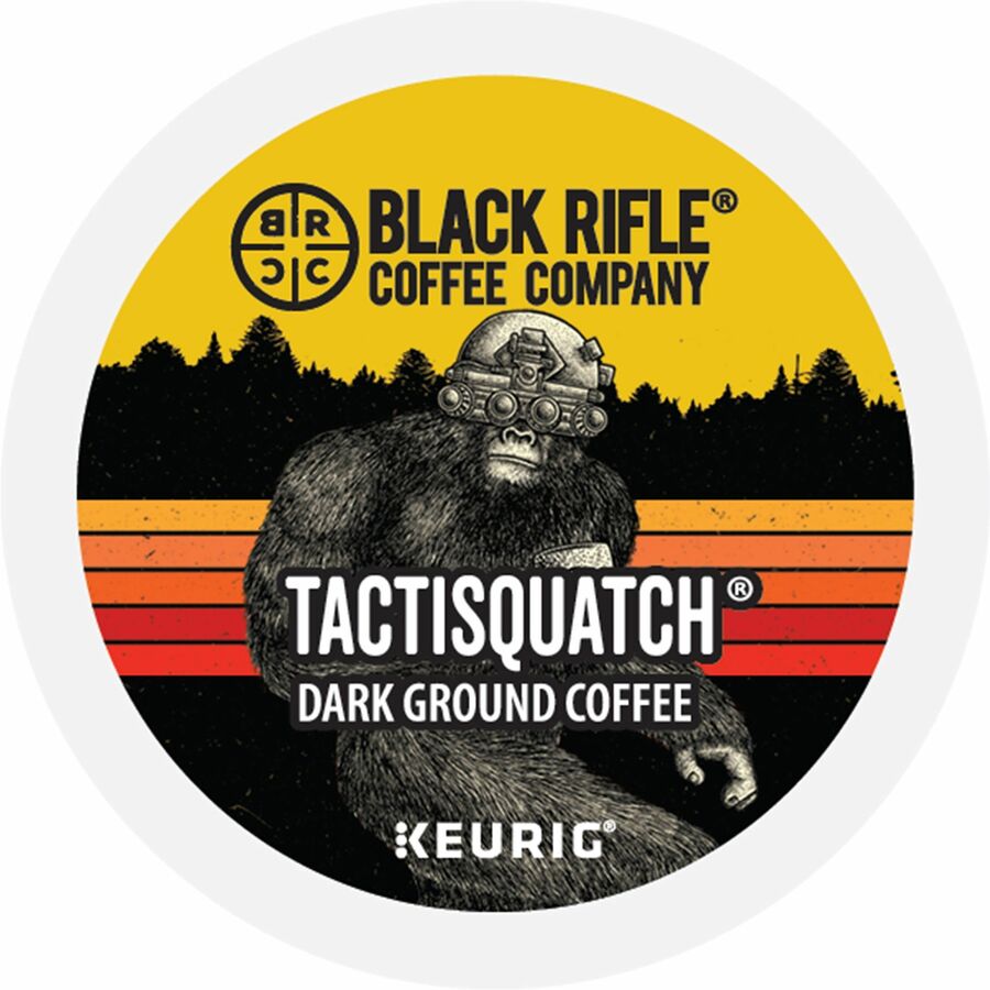 Black Rifle K-Cup, Ground Tactisquatch Coffee