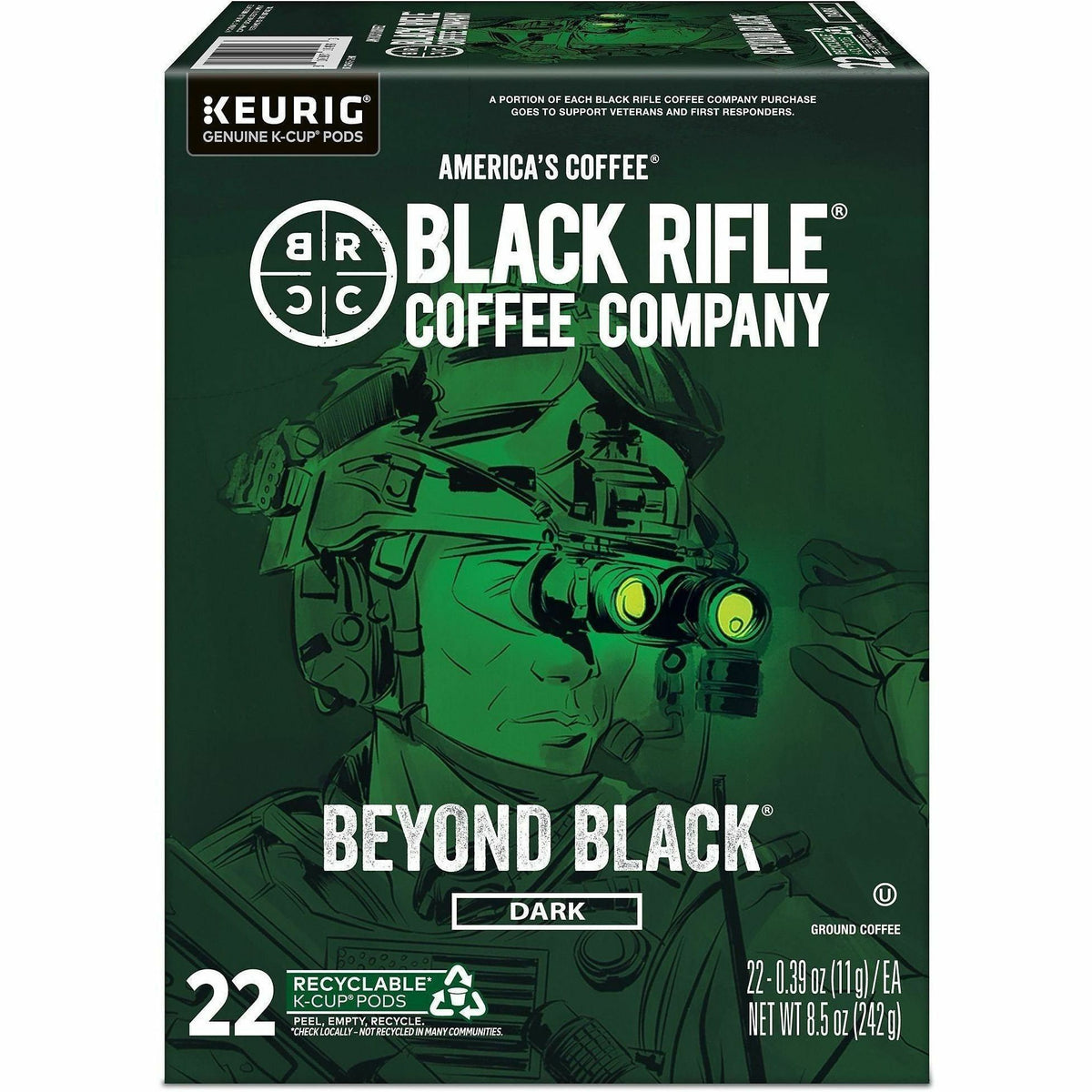 Black Rifle K-Cup, Pod Beyond Black K-Cups
