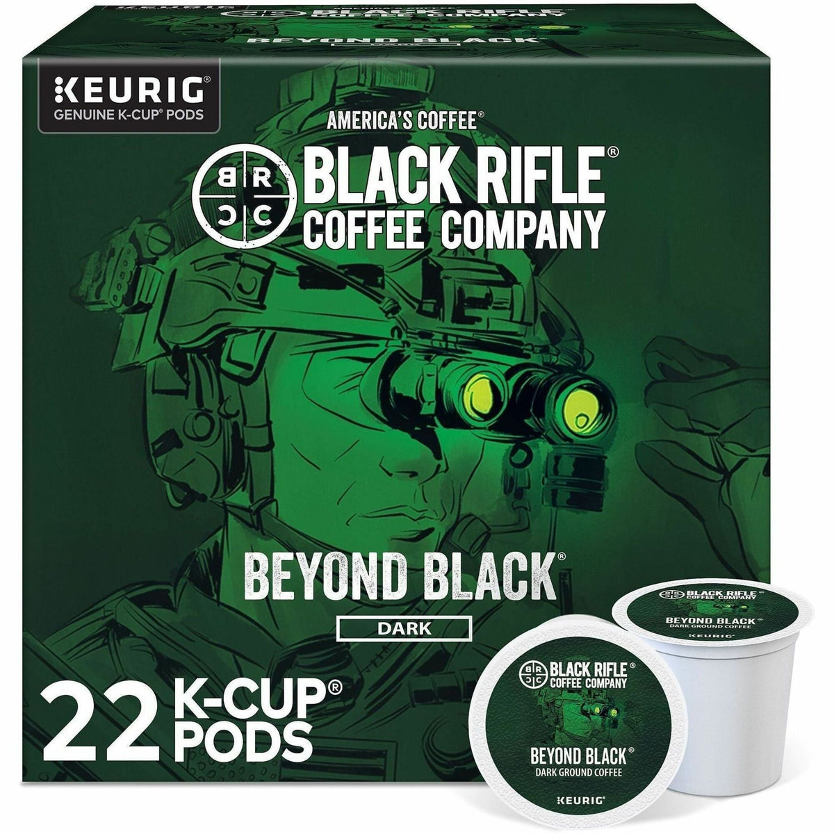 Black Rifle Coffee Beyond Black K-Cup Pods