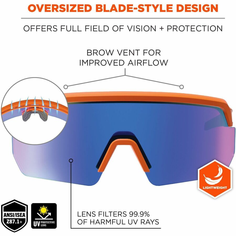 Ergodyne AEGIR Polarized Anti-Fog Safety Glasses