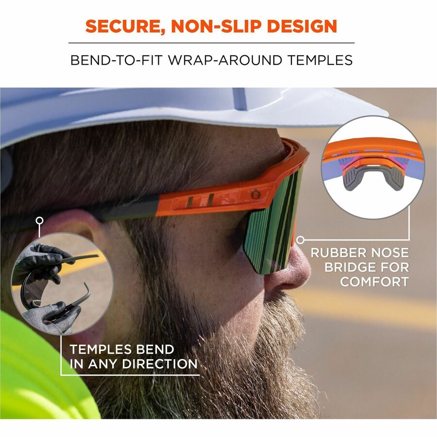 Ergodyne AEGIR Polarized Anti-Fog Safety Glasses