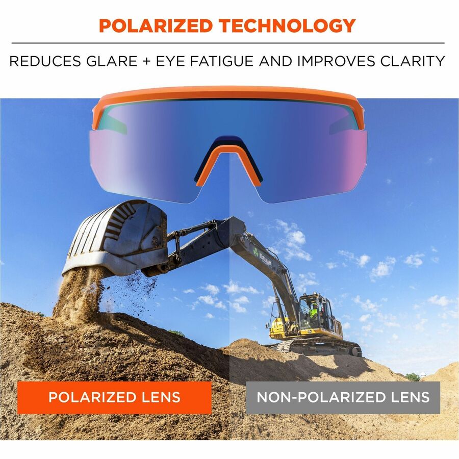 Ergodyne AEGIR Polarized Anti-Fog Safety Glasses