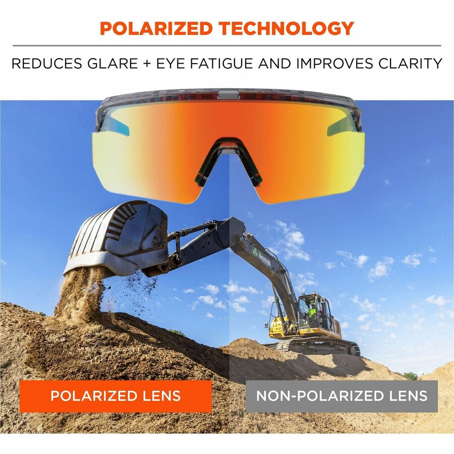 Ergodyne Aegir Polarized Anti-Fog Safety Glasses