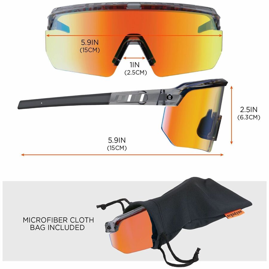 Ergodyne Aegir Polarized Anti-Fog Safety Glasses