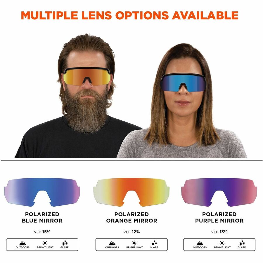 Ergodyne Aegir Polarized Anti-Fog Safety Glasses