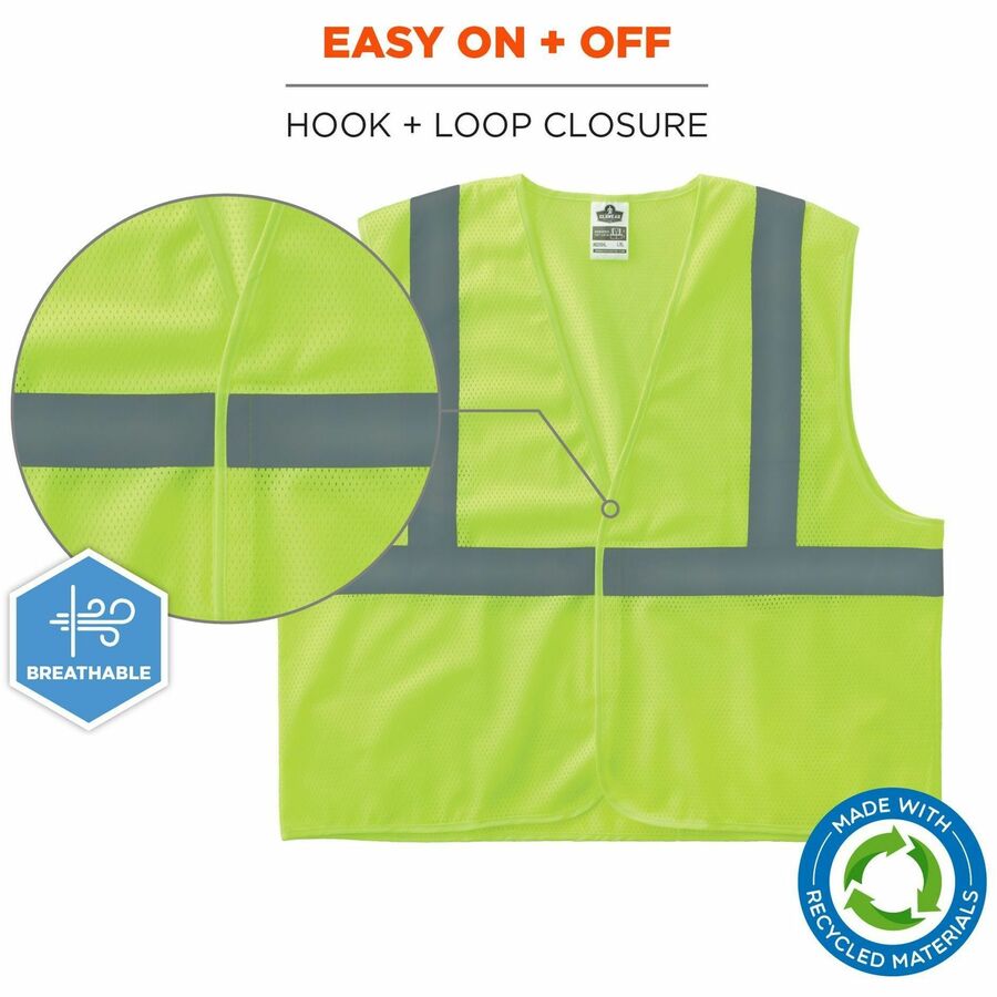 Ergodyne GloWear 8205HL-ECO Recycled Hi-Vis Vests