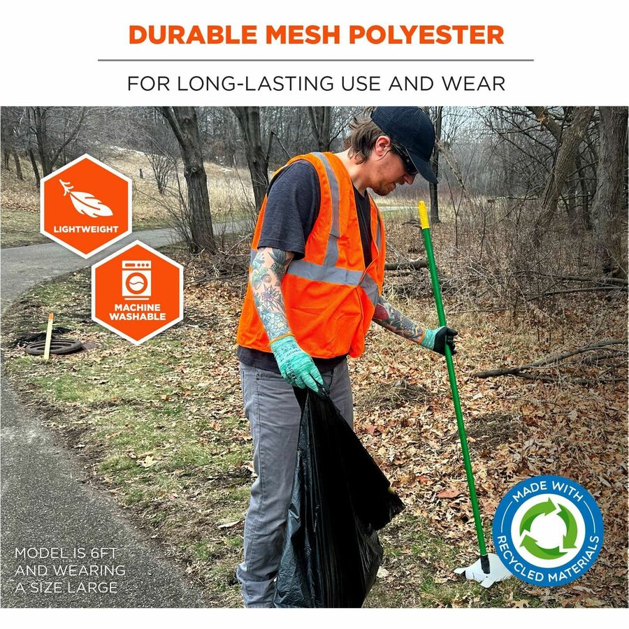 Ergodyne GloWear 8205HL-ECO Recycled Hi-Vis Vests