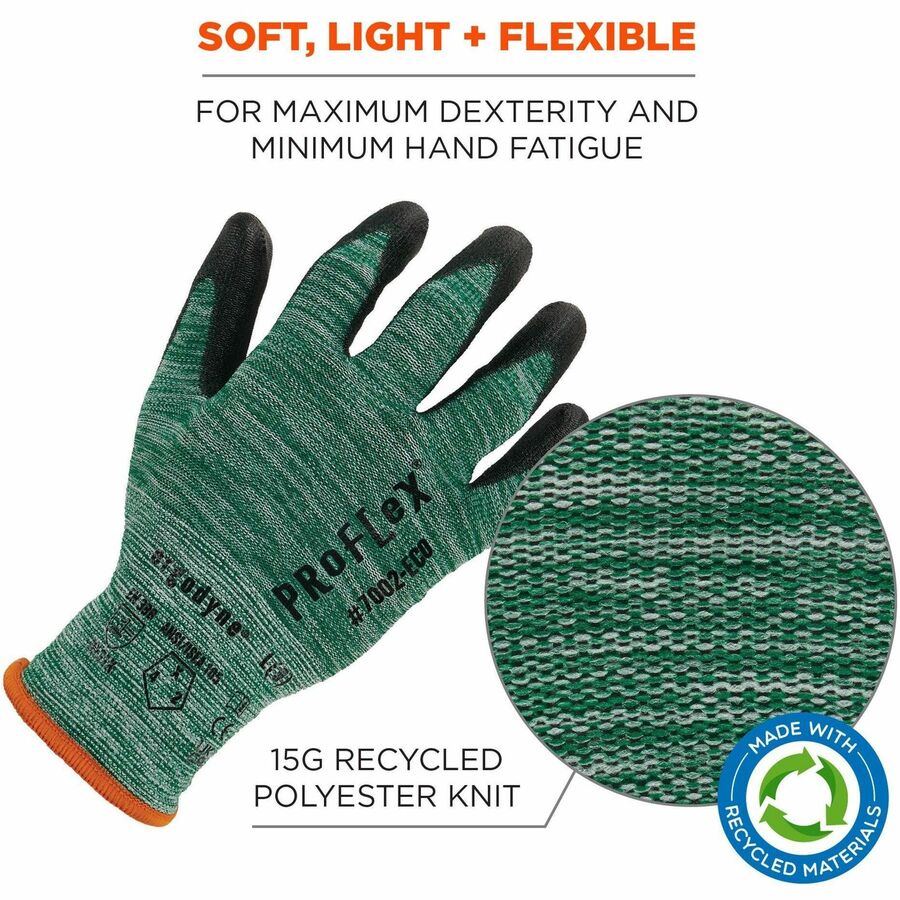 Ergodyne 7002-ECO Recycled PU-Coated Gloves