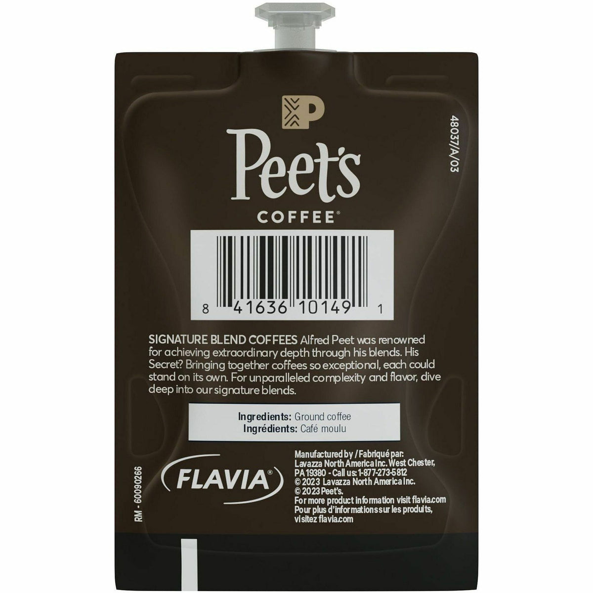 Flavia Freshpack Peet's Cafe Colombia Luminosa Coffee