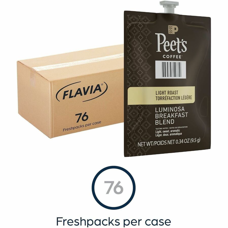 Flavia Freshpack Peet's Cafe Colombia Luminosa Coffee