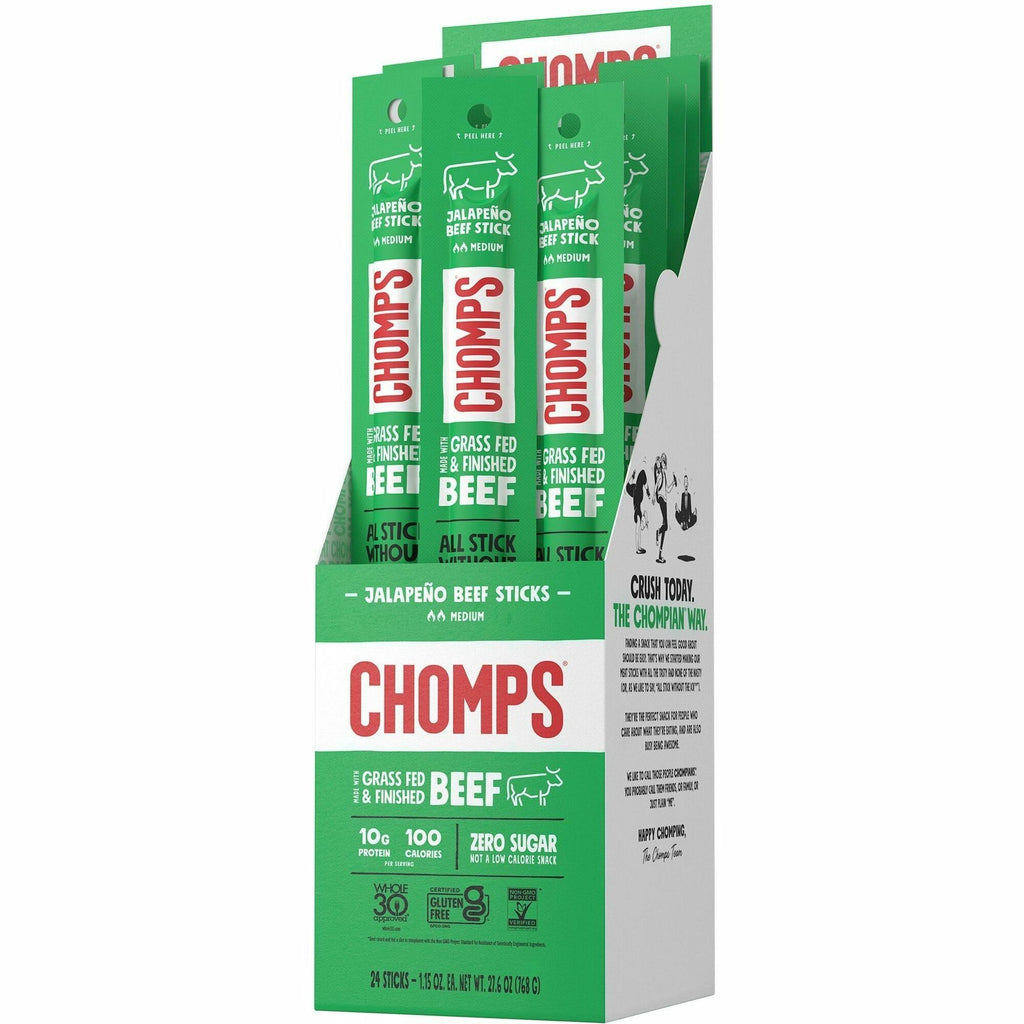 CHOMPS Jalapeno Beef Snack Sticks