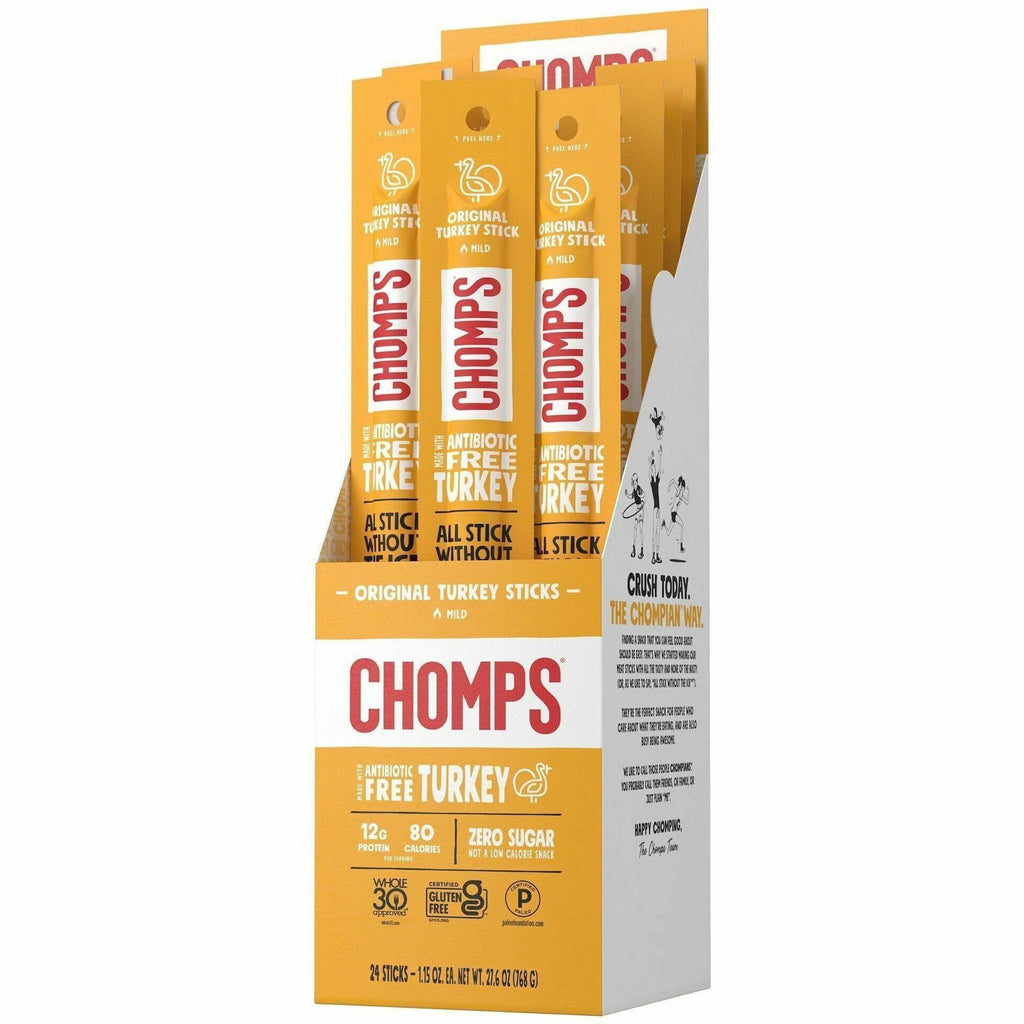 CHOMPS Original Turkey Snack Sticks
