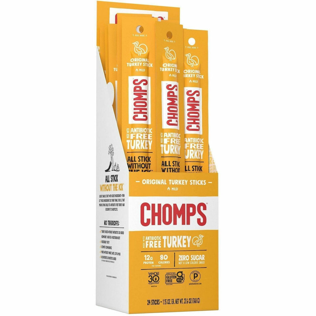 CHOMPS Original Turkey Snack Sticks