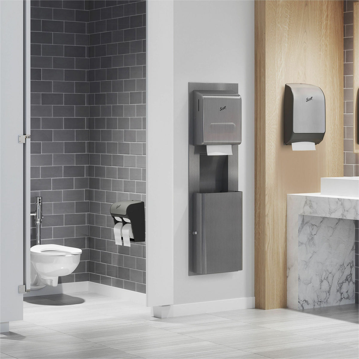 Scott Essential Small Core Toilet Paper