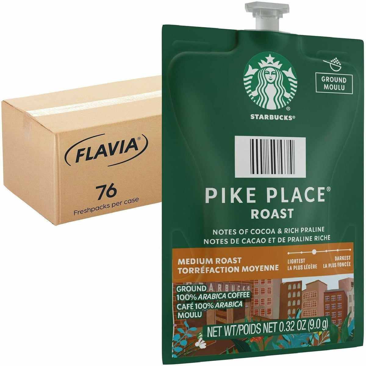 Flavia Freshpack Starbucks Pike Place Roast Coffee