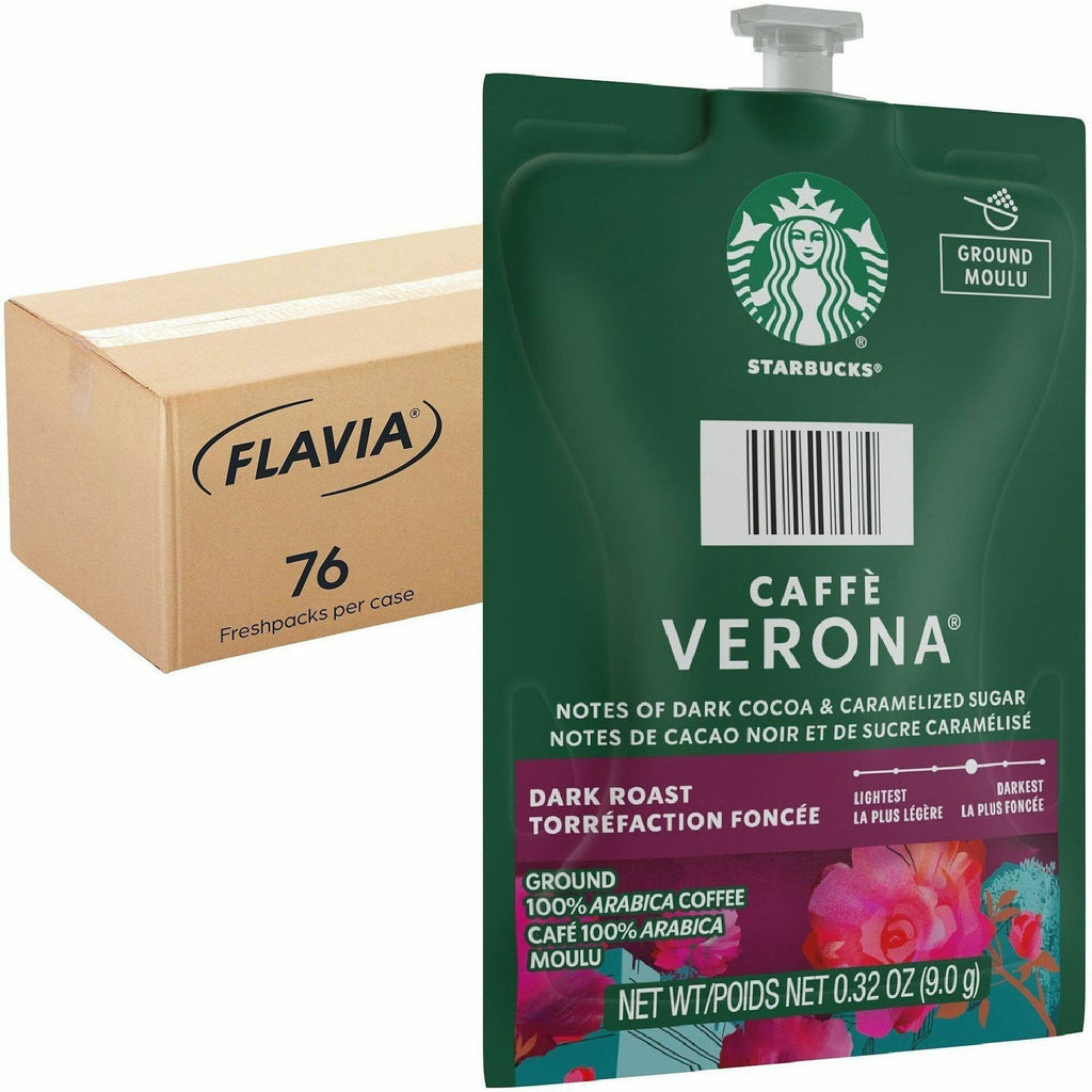 Flavia Freshpack Starbucks Caffe Verona Dark Roast Coffee