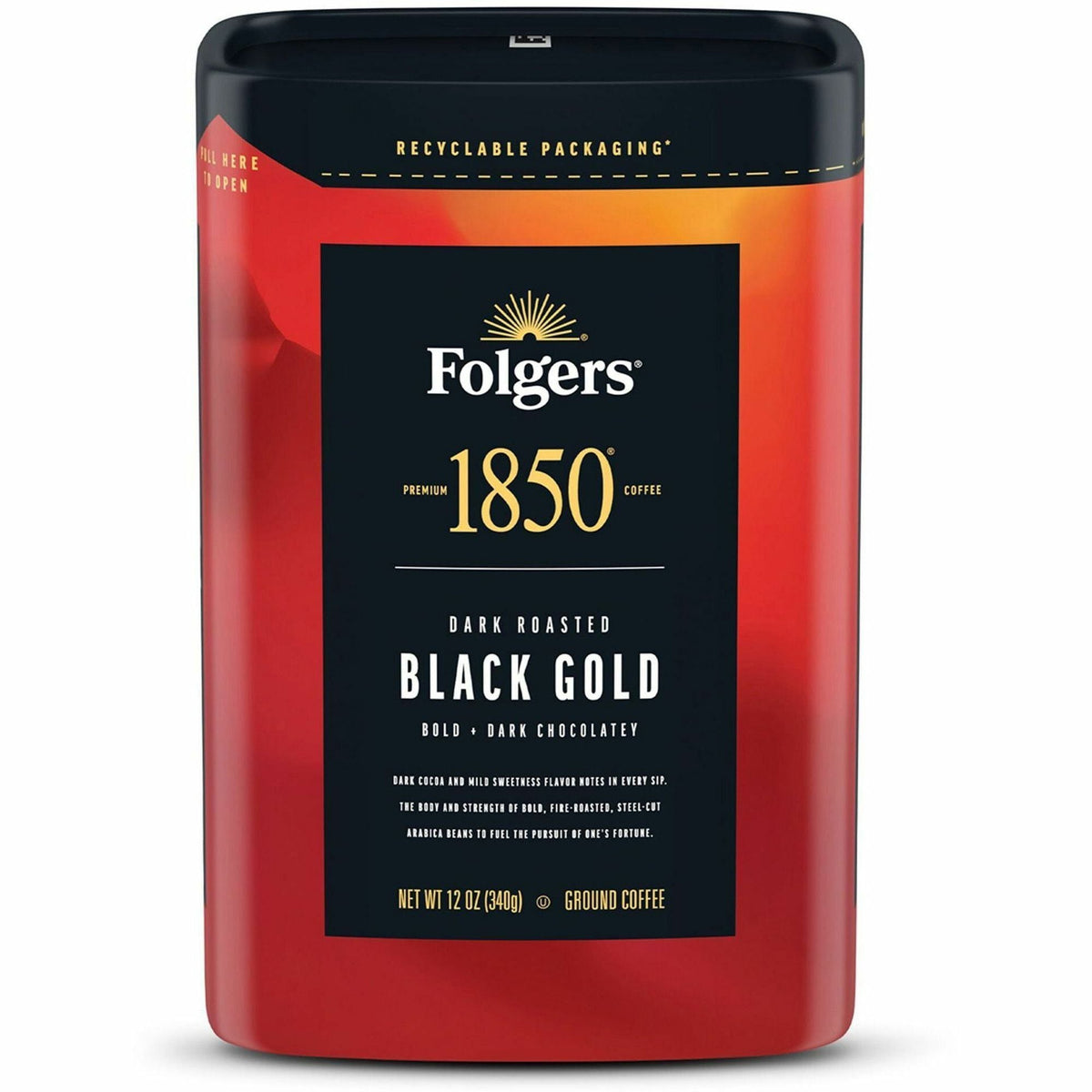 Folgers® Ground Black Gold Dark Roast Ground Coffee