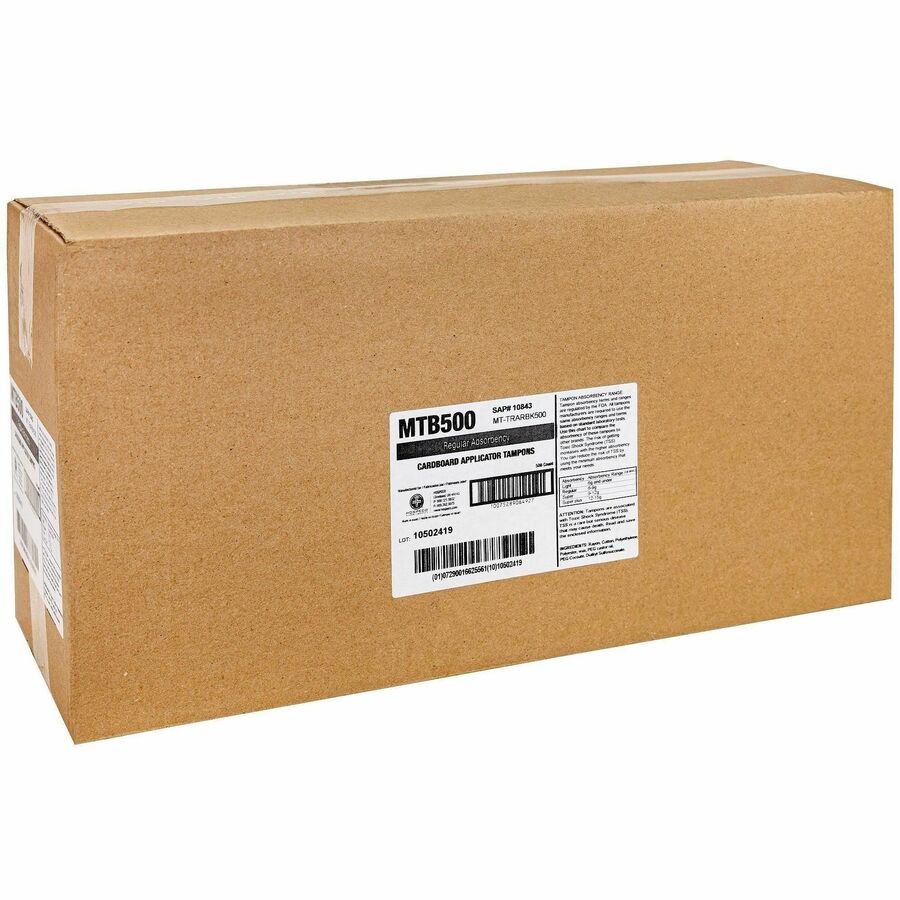 Hospeco Comfort Plus Bulk Regular Tampons