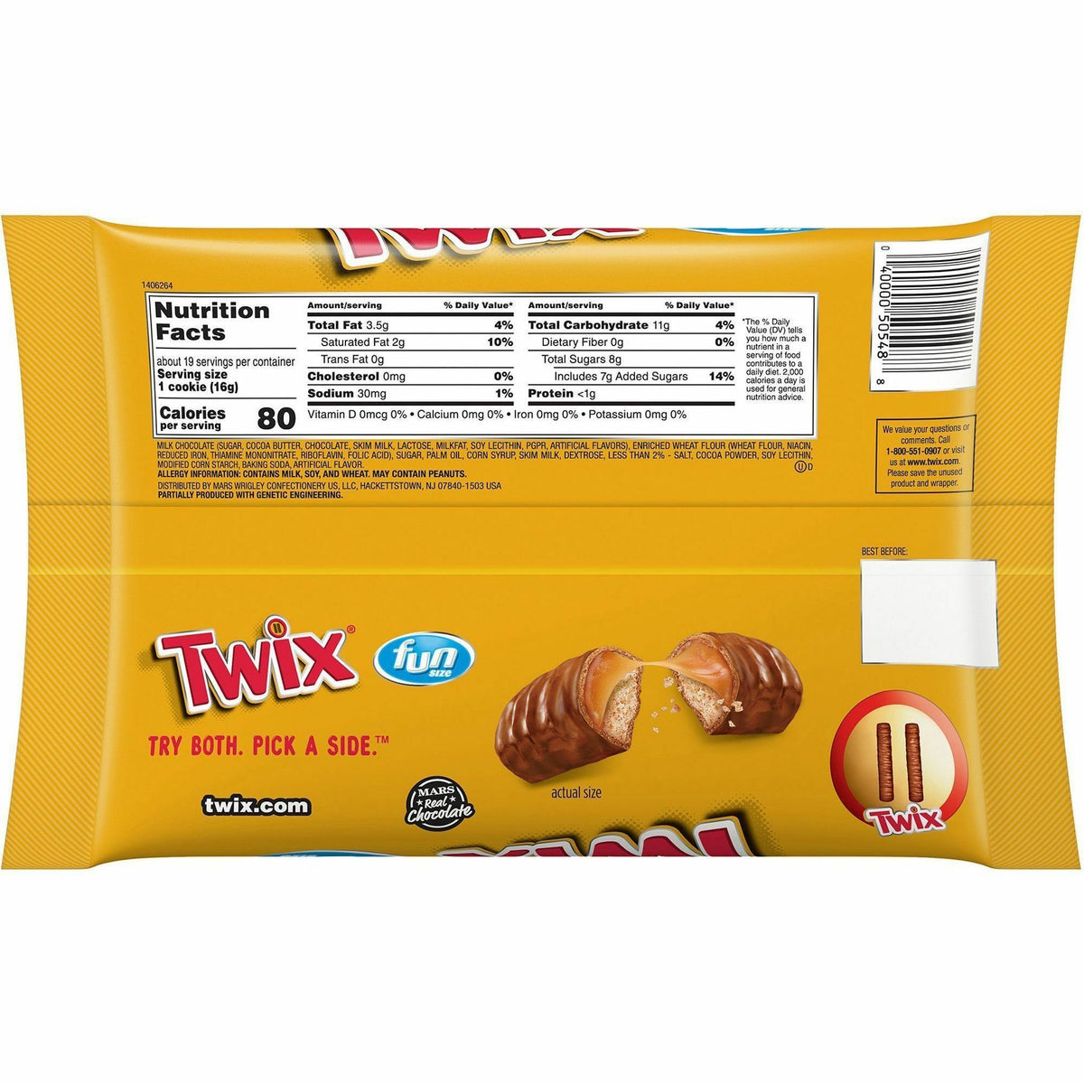 Twix Caramel Cookie Bars
