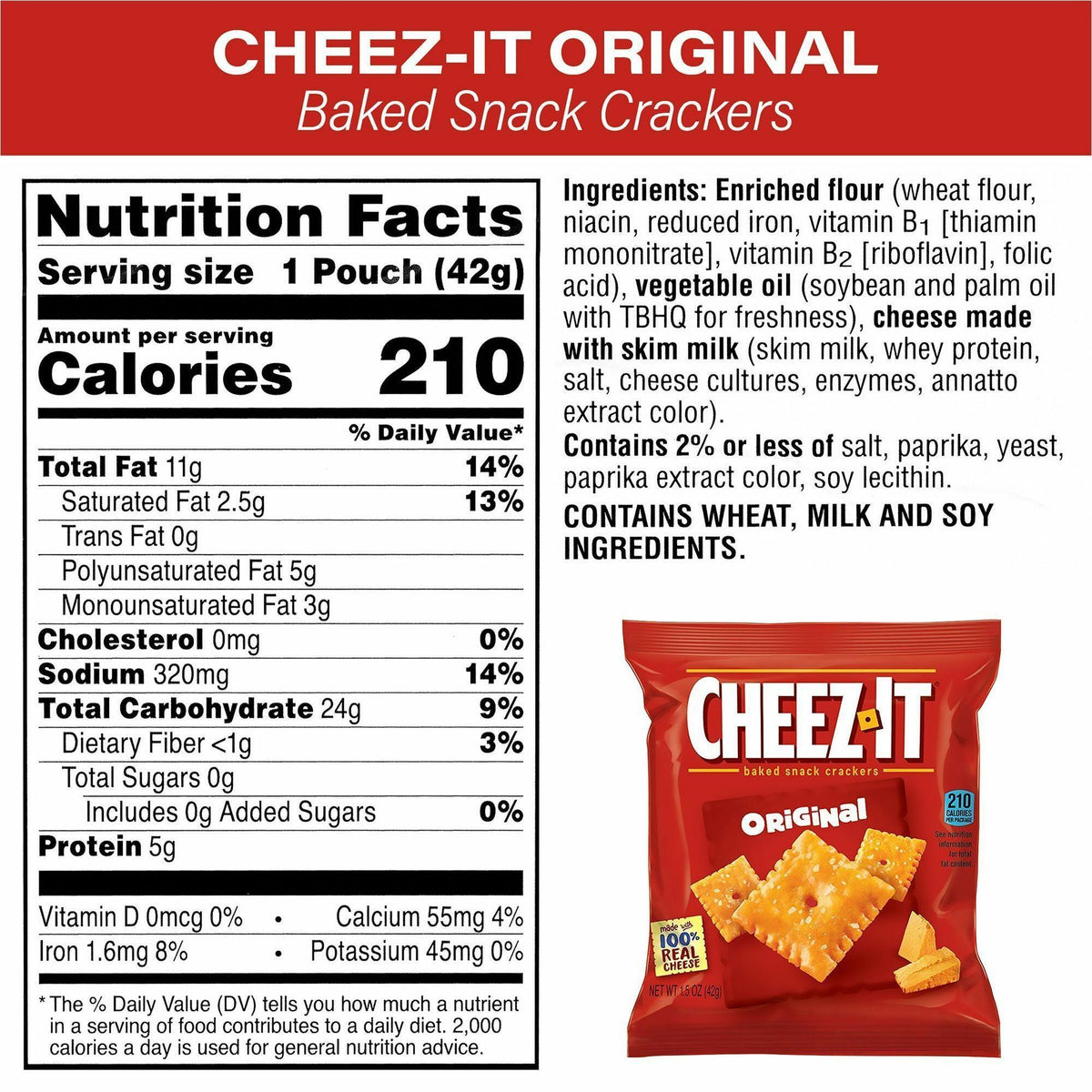 Cheez-It 4-Flavor Cheez-It Variety Pack