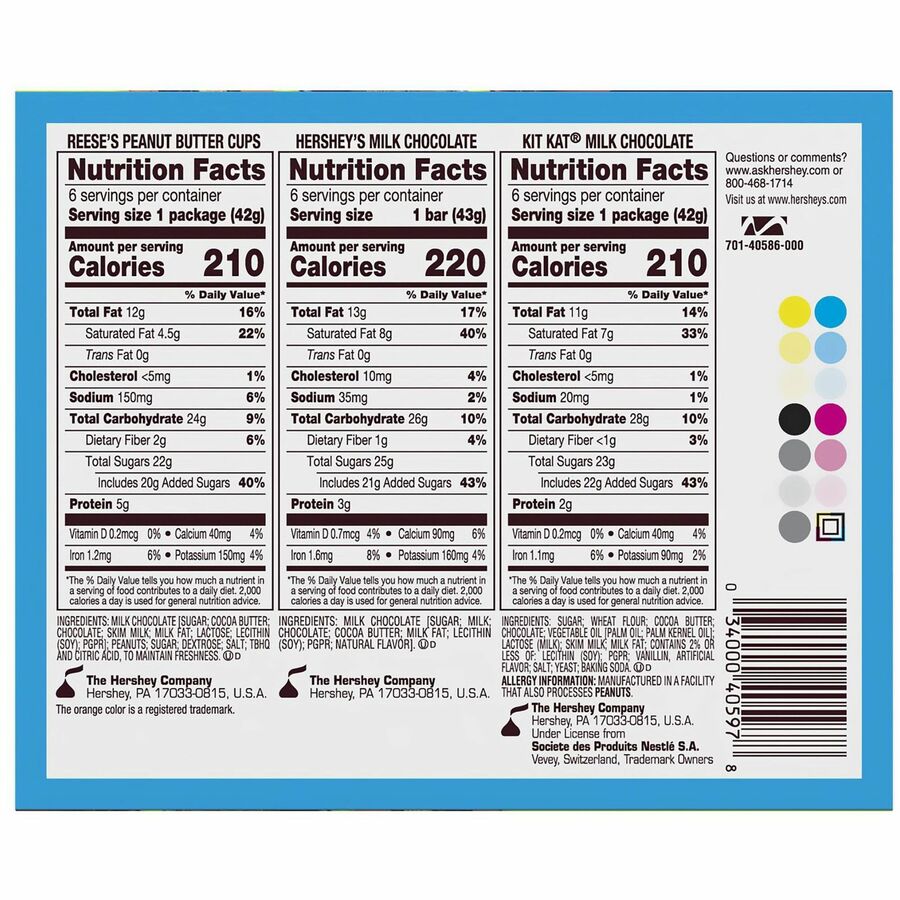 Hershey Chocolate Assortment