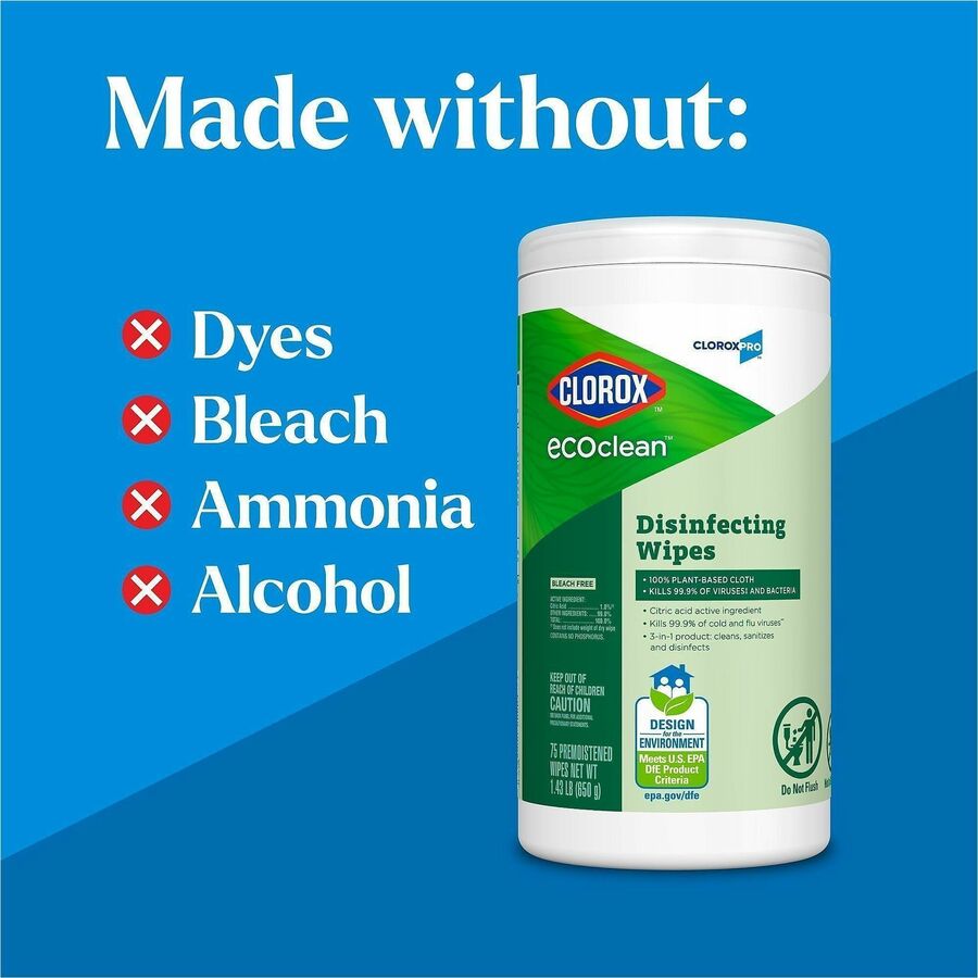 CloroxPro™ EcoClean Disinfecting Wipes