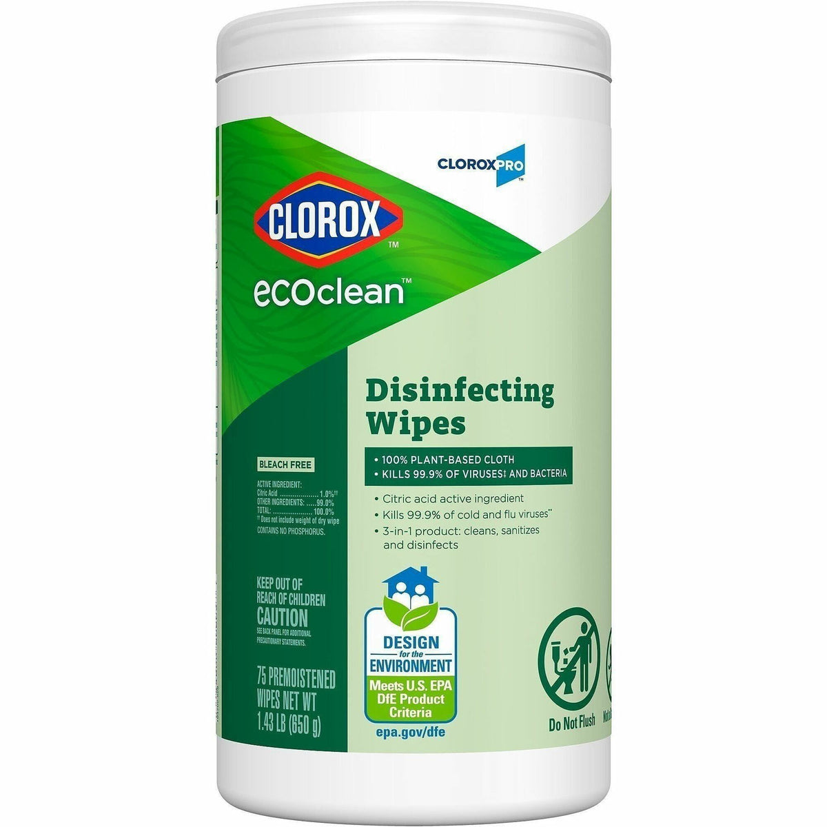CloroxPro™ EcoClean Disinfecting Wipes