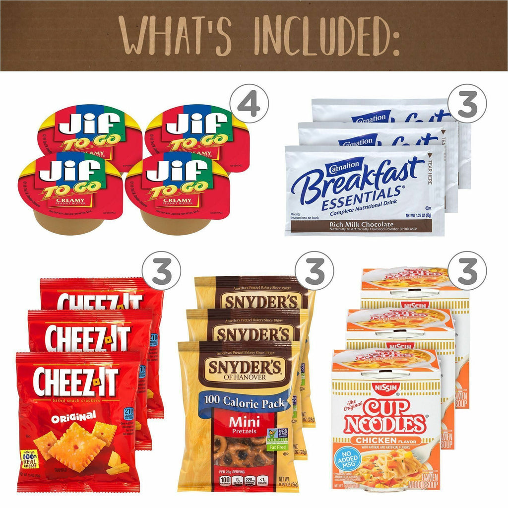 Snack Box Pros Dorm Room Survival Snack Box