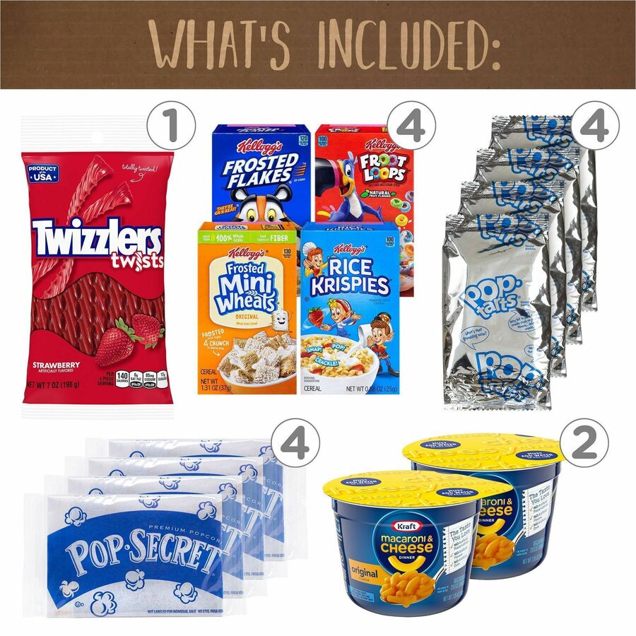 Snack Box Pros Dorm Room Survival Snack Box