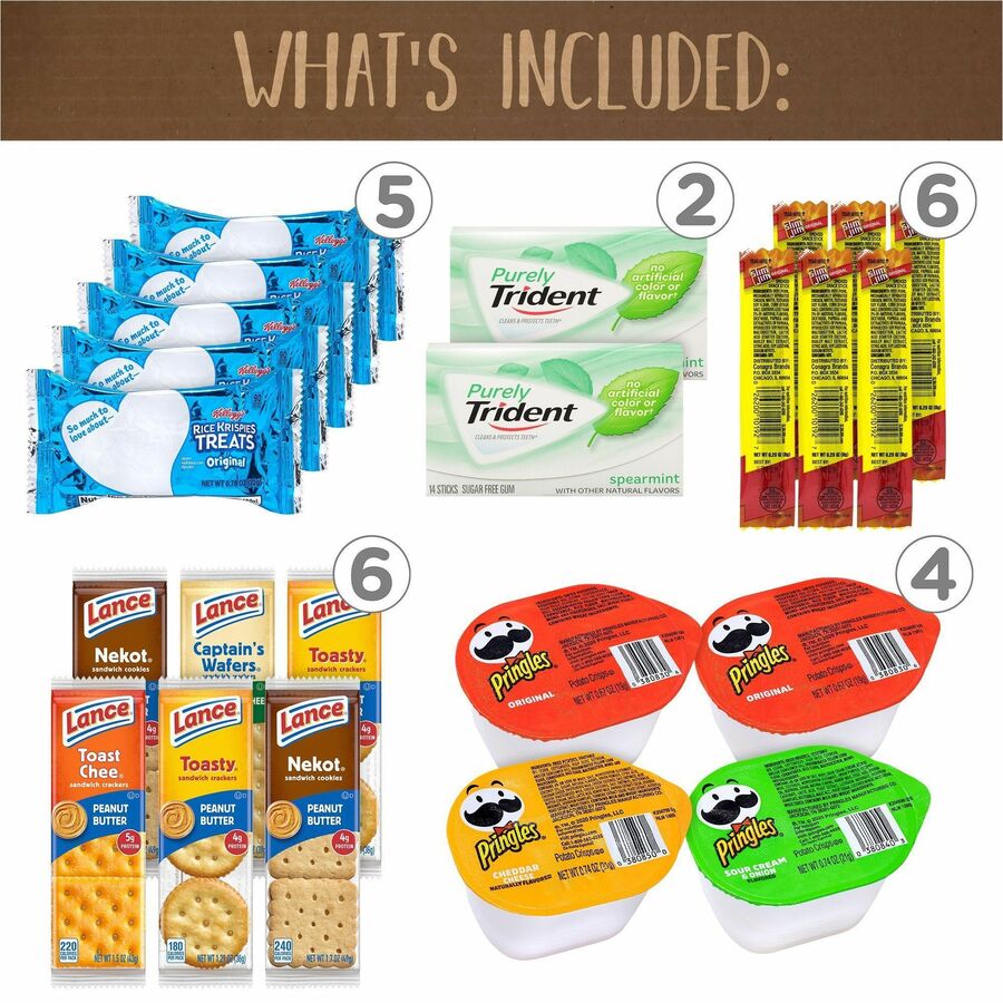 Snack Box Pros Dorm Room Survival Snack Box