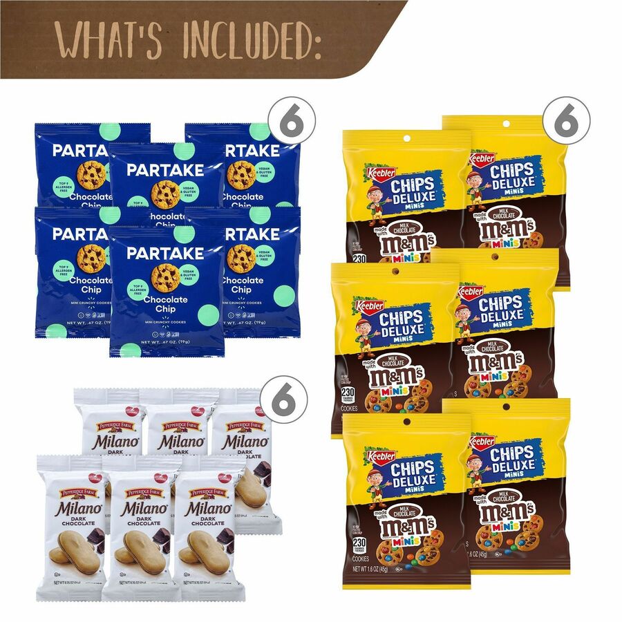 Snack Box Pros Cookie Lovers Snack Box