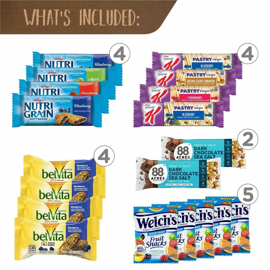 Snack Box Pros Breakfast Snack Box