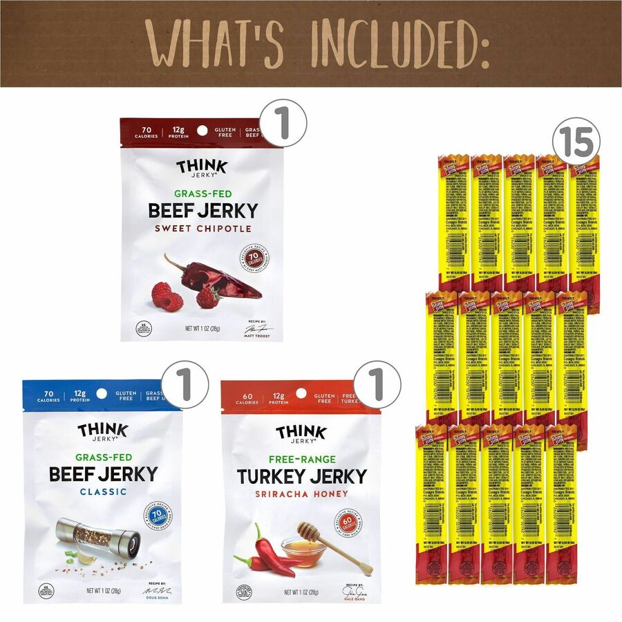 Snack Box Pros Big Beef Jerky Box