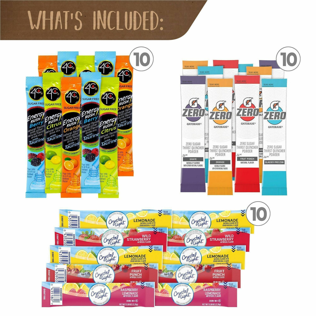 Snack Box Pros Drink Mix Box