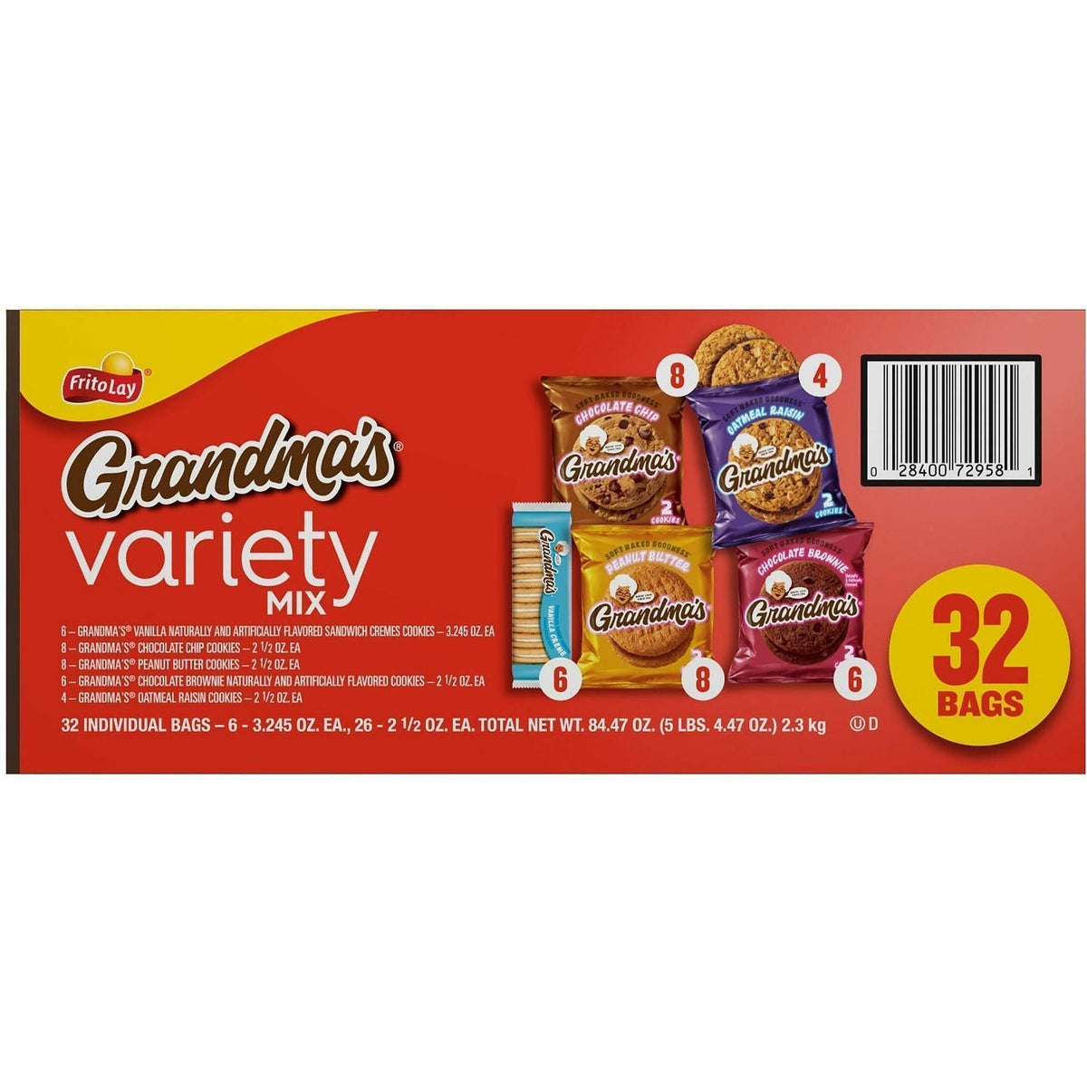 GRANDMA'S Cookies Variety Tray