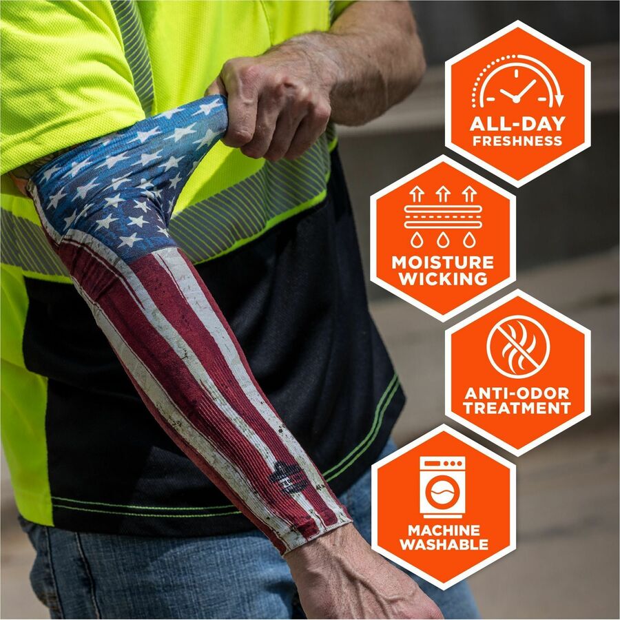 Ergodyne 6695 Sun Protection Arm Sleeves