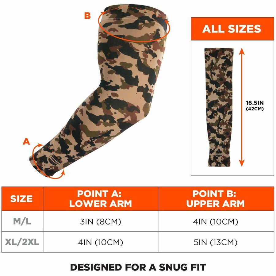 Ergodyne 6695 Sun Protection Arm Sleeves