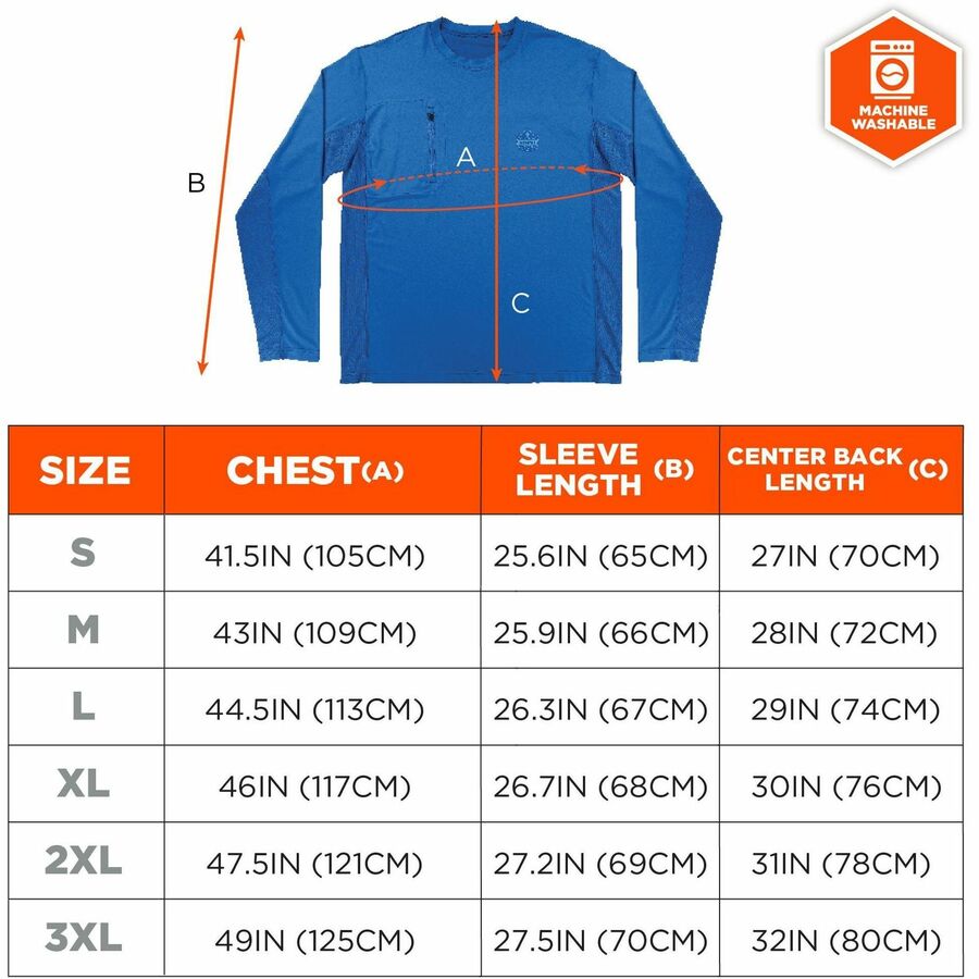 Ergodyne 6689 Cooling Long-Sleeve Shirts