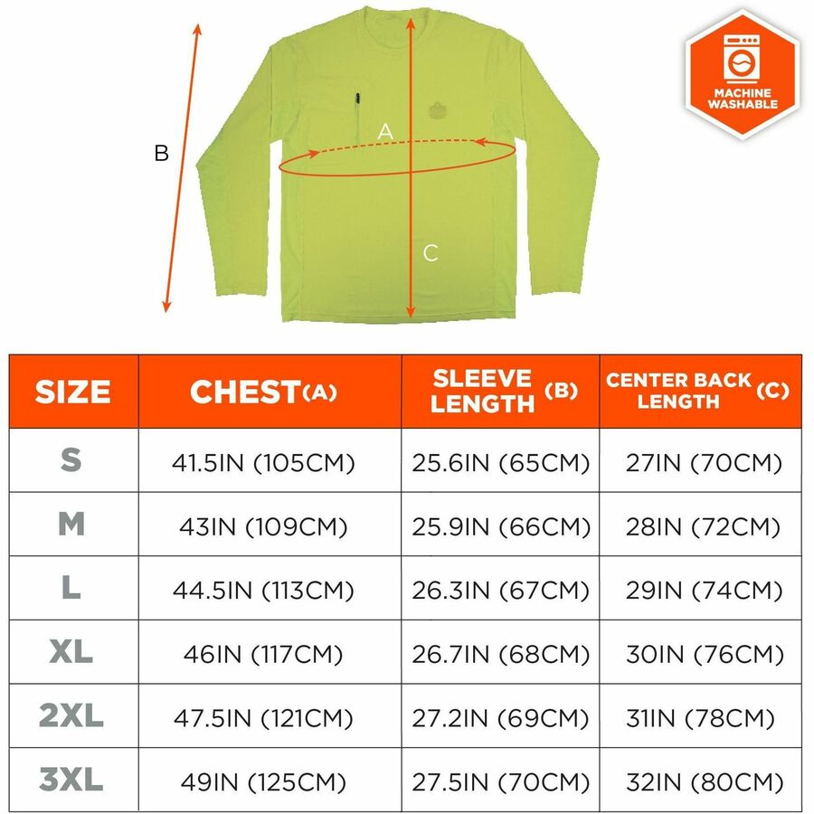 Ergodyne 6689 Cooling Long-Sleeve Shirts