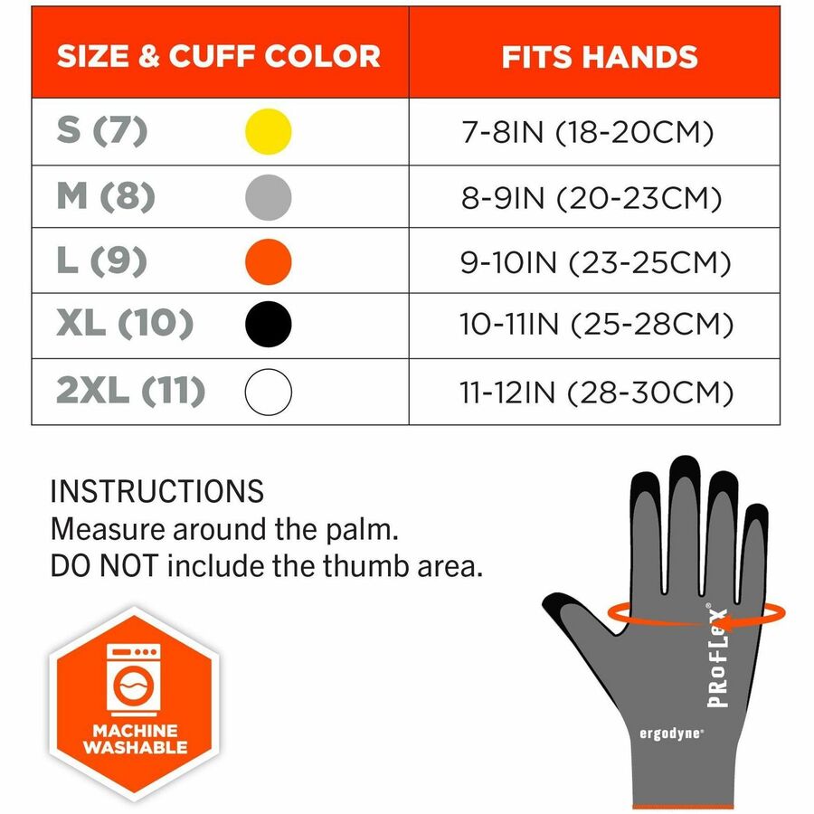 Ergodyne 7043 Nitrile-Coated Cut-Resistant Gloves